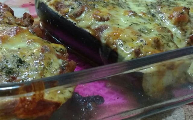 Beringela à parmegiana