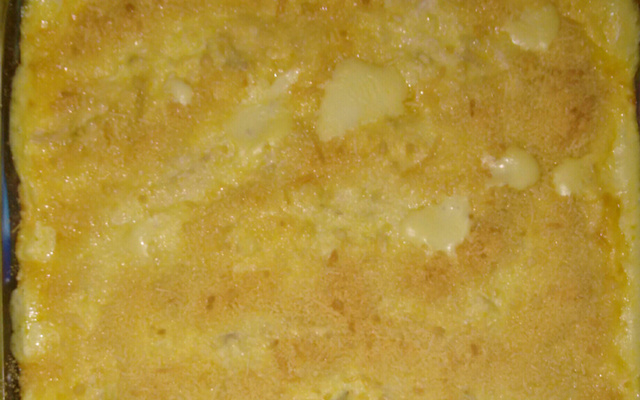 Frango com creme de milho