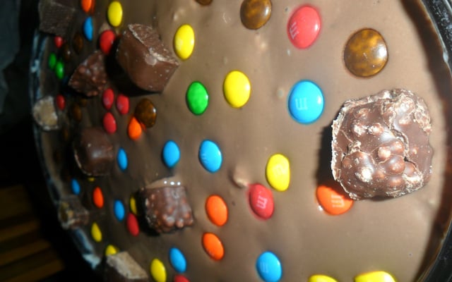 Pavê de abacaxi e chocolate