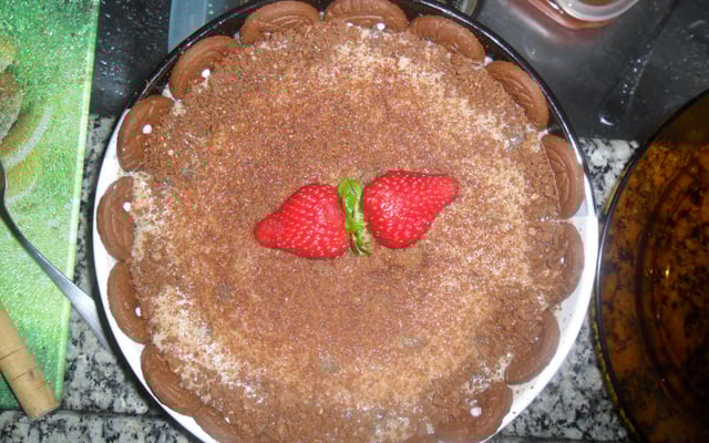 Torta de bolacha recheada