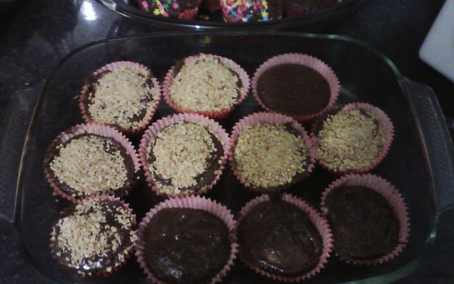 Cupcake fácil de chocolate