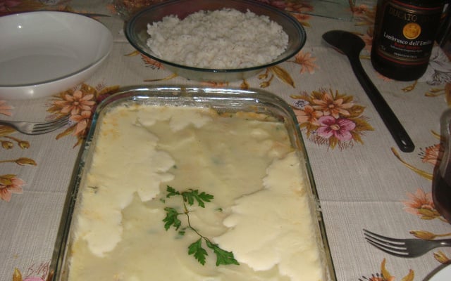 Bacalhau com requeijão