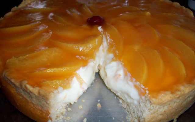 Torta de pêssego