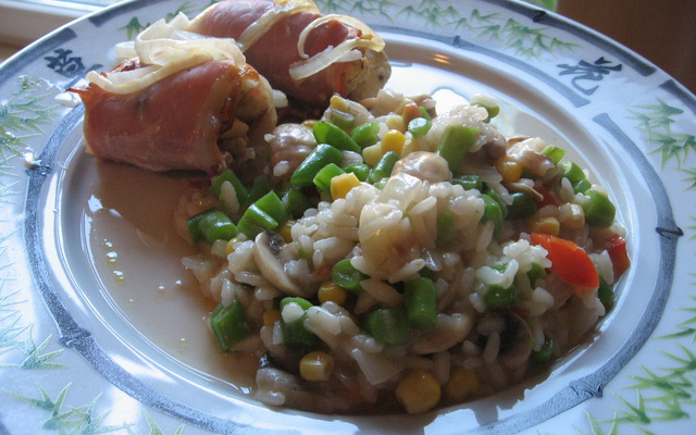 Filezinhos de frango enroladinhos