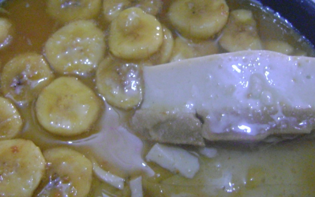 Torta mousse de banana