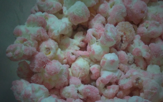 Pipoca com leite ninho