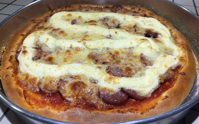 Massa Pan - tipo Pizza Hut