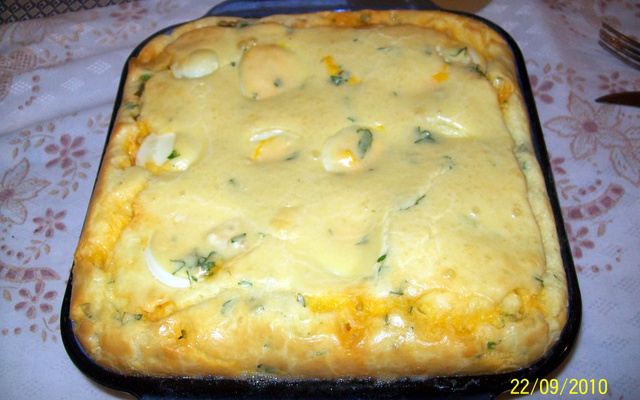 Torta de liquidificador (salgada ou doce)