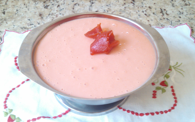 Mousse frescor de goiaba