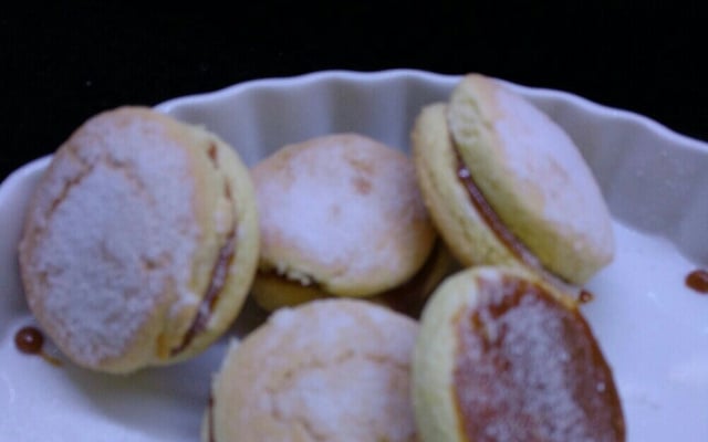 Alfajor de amido de milho (Maisena)