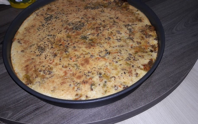 Pastelão de liquidificador