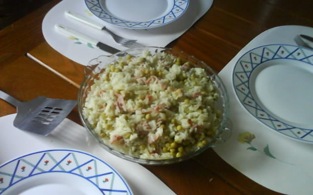 Arroz colorido