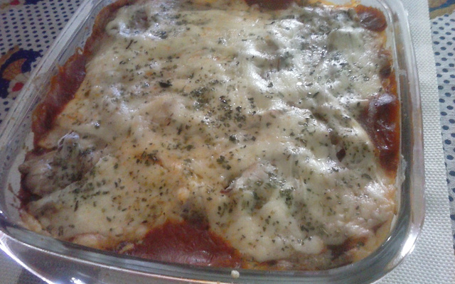 Nhoque de forno de mandioca e batata