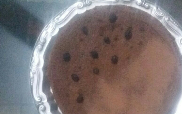 Bolo de banana com passas