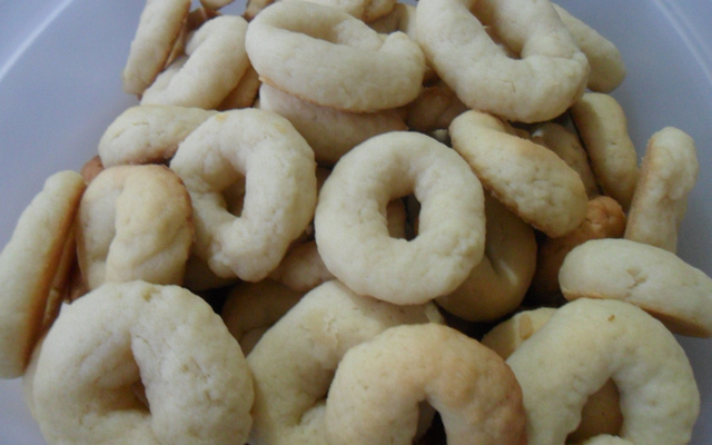 Rosquinha de pinga da vovó Geni