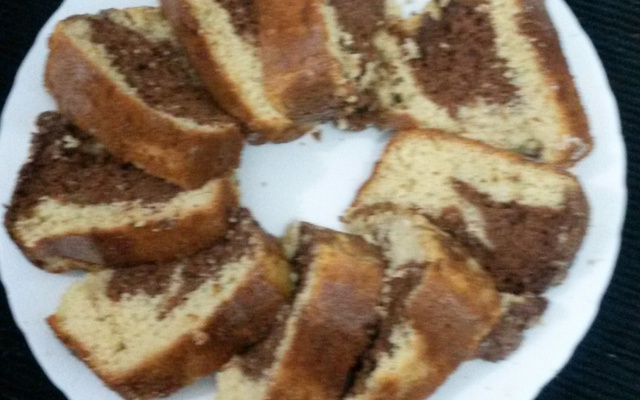 Bolo mármore super fofinho