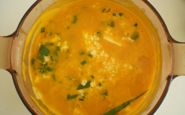Sopa (creme) de abóbora