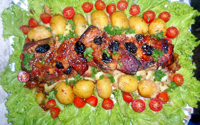 Lombo trançado tropical