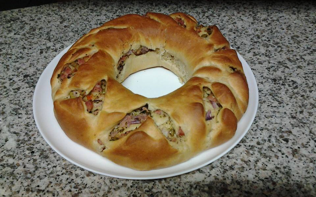 Rosca de linguiça