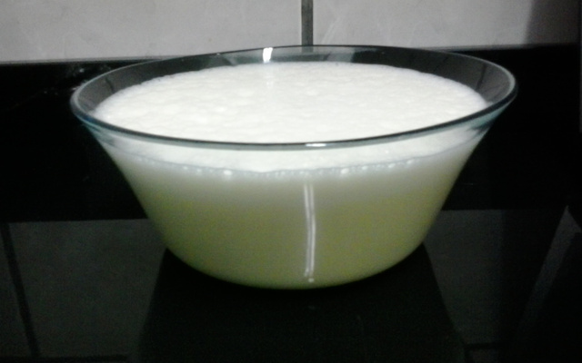 Gelatina com leite condensado