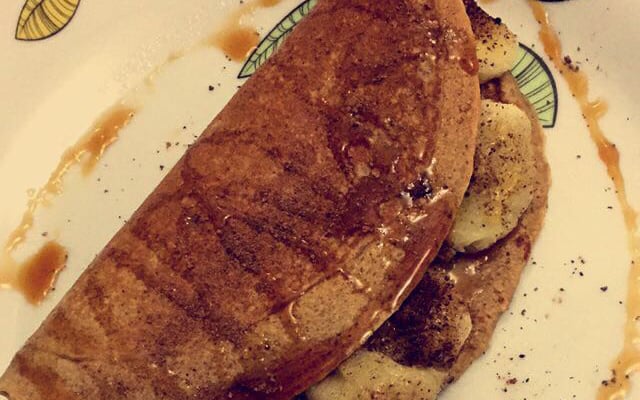 Panqueca de banana super light