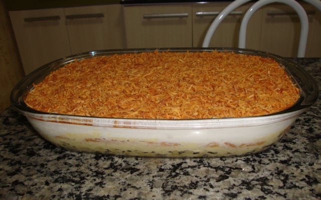 Bolo de cenoura de iogurte