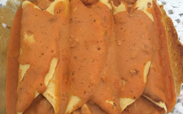 Panqueca de Estrogonofe