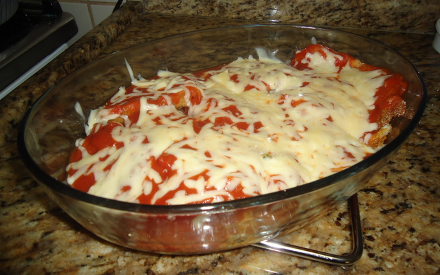 Filé de Tilápia a Parmegiana