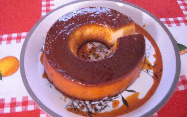 Pudim de milho verde