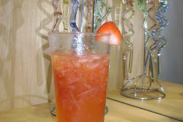 Drink de morango do Ju