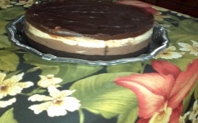 Cheesecake de chocolate