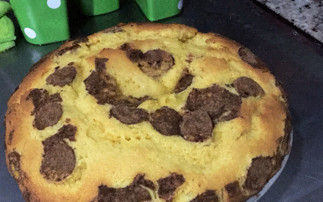 Broa fofinha com banana