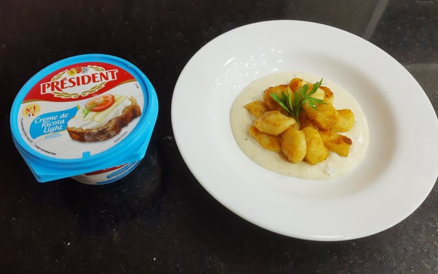 Nhoque de creme de ricota da Rita