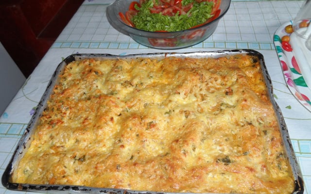 Lasanha de bacalhau