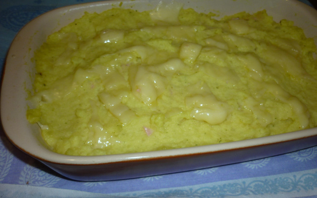 Purê de batata ao forno