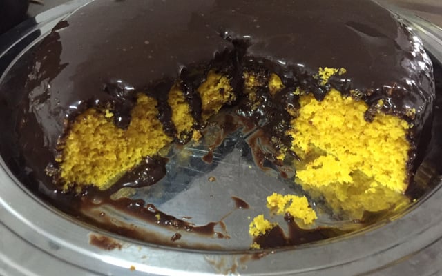 Bolo de cenoura na tupperware (micro-ondas)