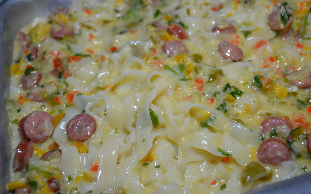 Talharim ao molho de nata