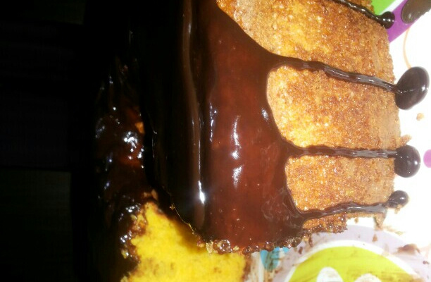 Bolo de laranja com cenoura