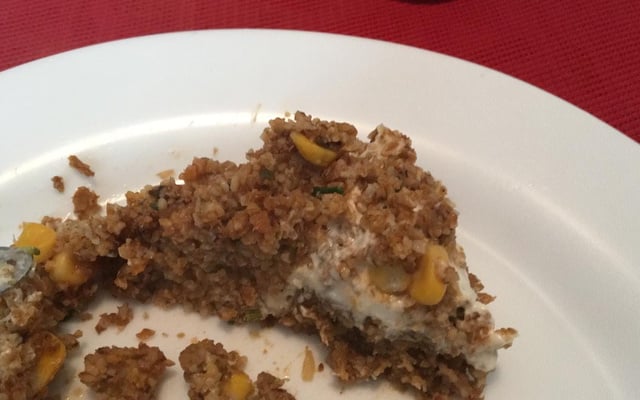 Quibe de forno com passas