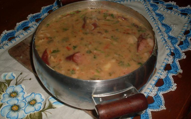 Mocotó com Feijão Branco