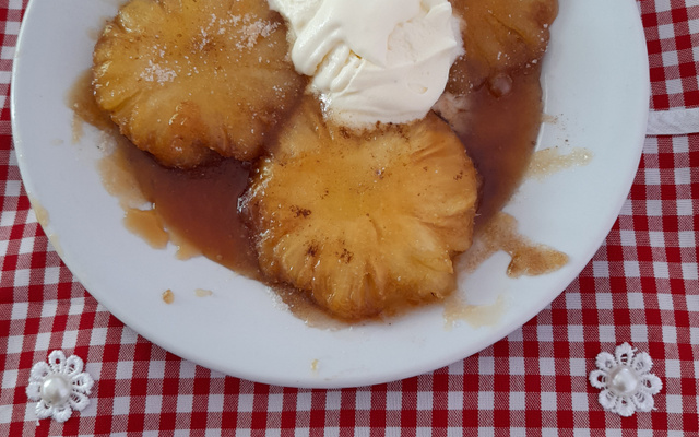 Abacaxi caramelizado