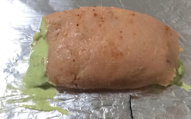 Rocambole de frango da Cris