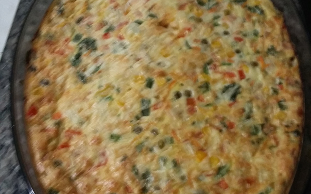 Massa de torta de liquidificador