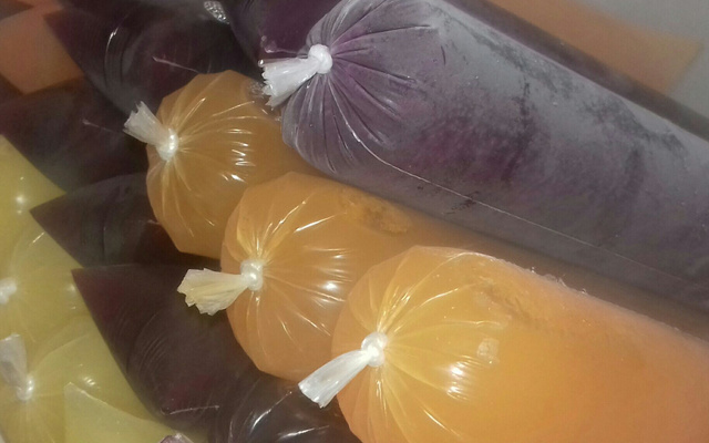 Sacolé, geladinho ou gelinho delícia 