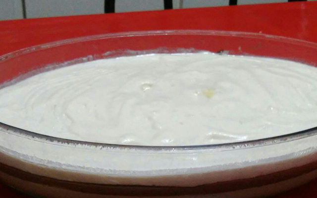 Sobremesa de três cremes