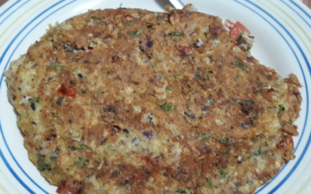 Omelete de sardinha