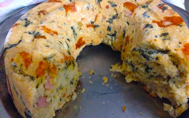 Pão de espinafre