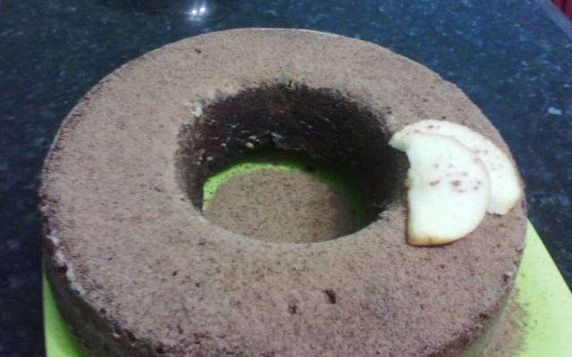 Bolo de maçã e canela molhadinho