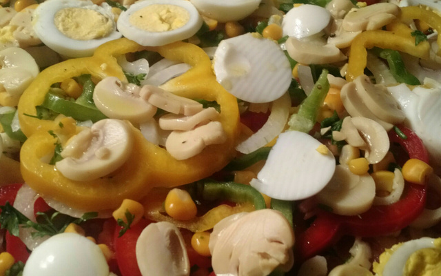 Pizzas com recheio variados