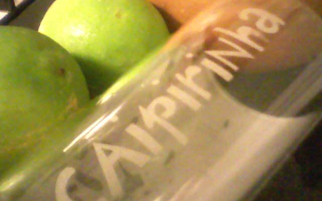 Caipirinha com Hortelã